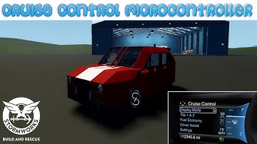 Cruise Control Microcontroller | Stormworks Build and Rescue