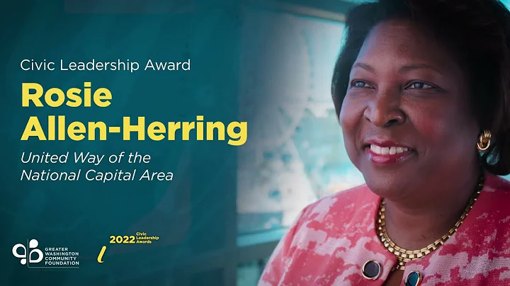 2022 Civic Leadership Award - Rosie Allen-Herring