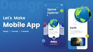 Mobile App and Prototype Design with Adobe Xd Tutorial