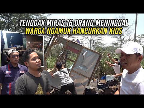 BELASAN ORANG MEN1NGG4L SETELAH TENGGAK M1RAS | WARGA SEREMPAK HANCURK4N KIOS