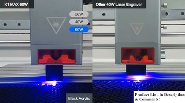 LASER TREE LT-K1-MAX-60W Laser Engraver with 60W Laser Module