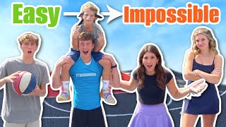 Easy to Impossible TRICK SHOTS!