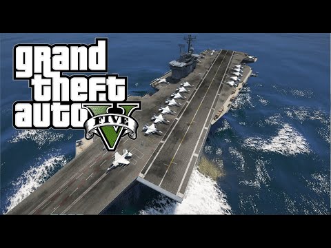 GTA 5(Миссия  АВИАНОСЕЦ)