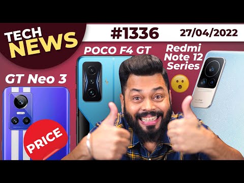 ⁣Redmi Note 12 Series Big News, realme GT Neo 3 Price😯,POCO F4 GT, vivo T1 Pro, Super Thanks-#TTN13