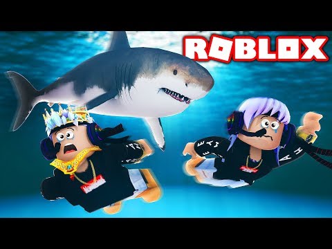2 Player Megalodon Shark Attack In Roblox With Girlfriend Youtube - 2 player megalodon shark attack in roblox youtube