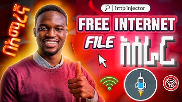 free internet file አሰራር | Free Internet with HTTP Injector | Easy Proxy Config Setup!