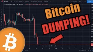 BREAKING: Bitcoin Dumping RIGHT NOW 😱 - Here's Why  [Just My Opinion]