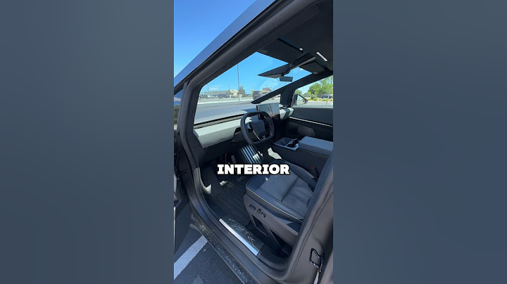 The Cybertruck Finally Got a New Interior Color! 😳👀