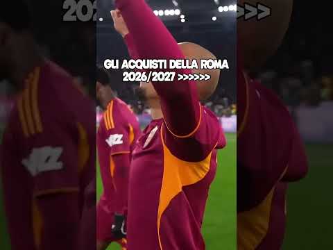 Video Nuovi Acquisti della Roma 2026/2027? | Serie A