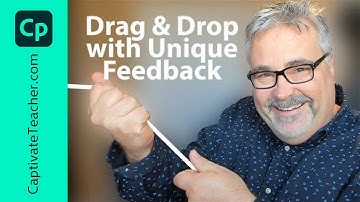 Drag and Drop with Unique Feedback in Your Adobe Captivate Classic eLearning