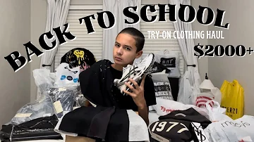 $2000+ Back To School Try-on Haul 2023 | Mnml,Fashion Nova,Asics,Essentials + more !!!