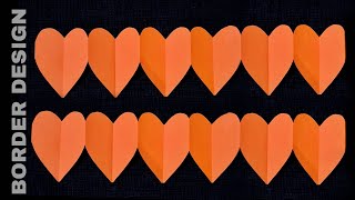 BULLETIN BOARD BORDER DECORATION IDEAS PART 6 | Easy Soft Board  Heart Borders  #RaamiCrafts screenshot 4