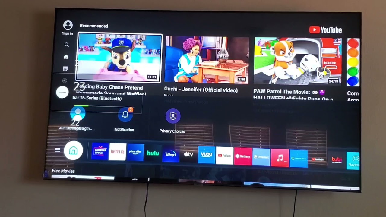 How to turn off voice guide/voice assistant on Samsung Tv - YouTube