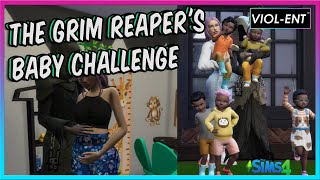 Grim Reaper's Baby Challenge | The Sims 4