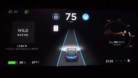 Tesla Autopilot automatic Freeway exit
