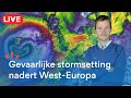 🔴 [LIVE] Windstoten tot lokaal +180 km/u over Ierland door Storm Eówyn