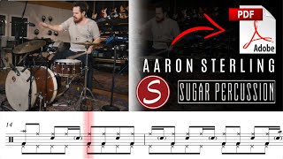 AB Drums Transcripts EP #9 - Aaron Sterling (Sugar Percussion) - Drum Transcription