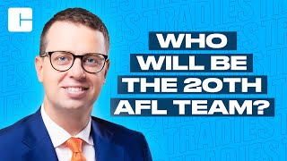 WHO WILL BE THE 20TH AFL TEAM?