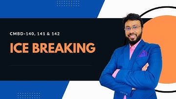 Intro Class & Ice Breaking Session - CMBD-140, 141 & 142