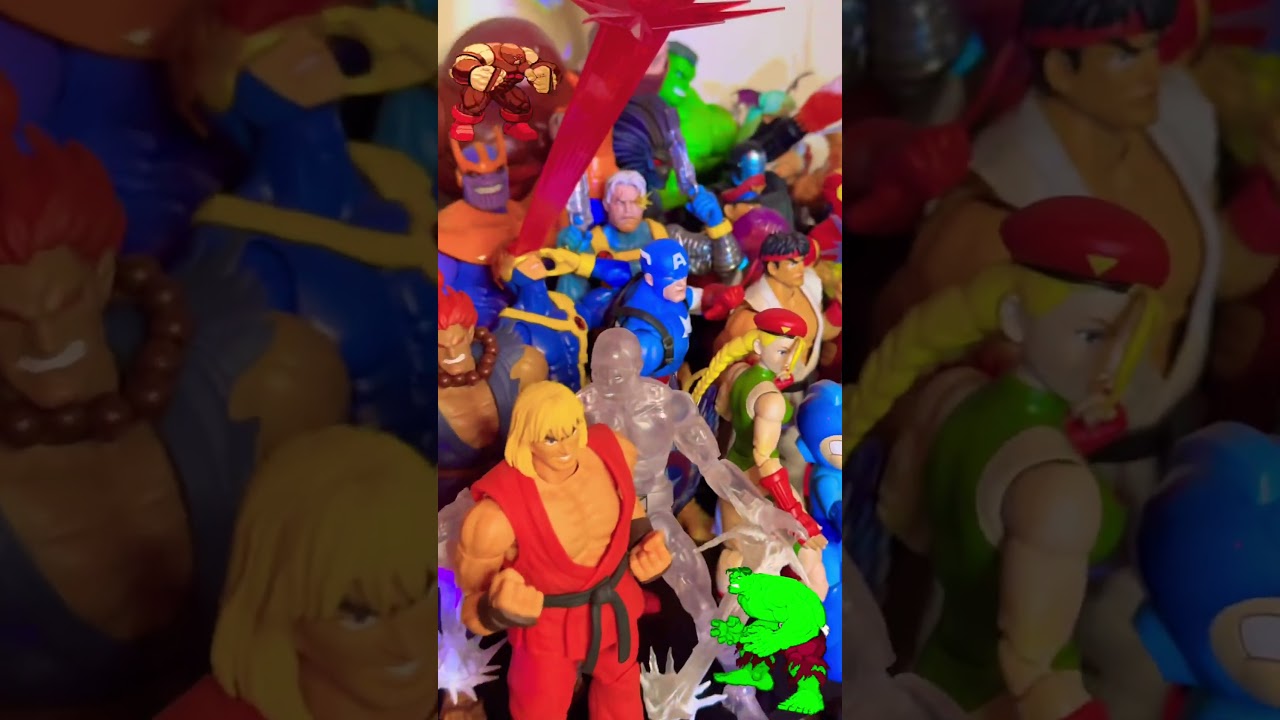 The Roster Grows.. #mvc2 #marvelvscapcom #gaming #actionfigures #marvellegends #shorts #viral