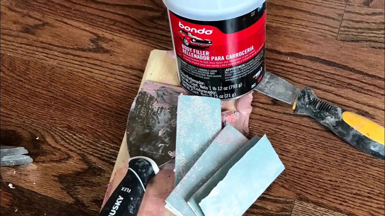 HOW TO USE BONDO USAR BONDO) YouTube