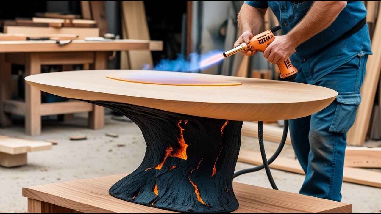 Torching Impressed With Unprecedented Design & The Art Of Torching Wood - Let's ...