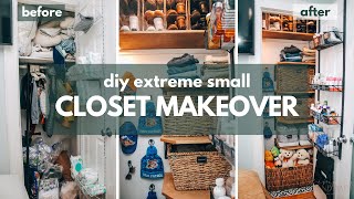 DIY Small Closet Makeover