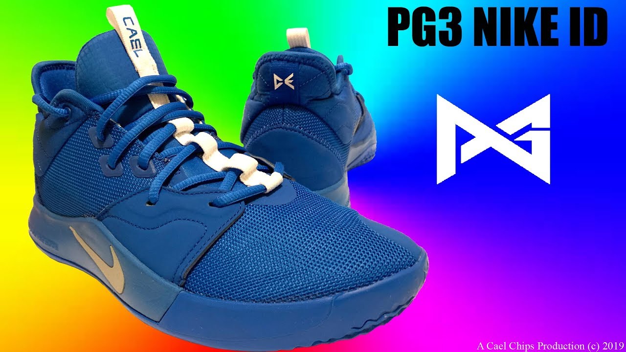 NIKE Paul George 3 Nike id unboxing 