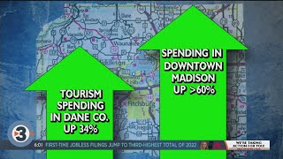 Tourism spending increases in Dane County but still not back to pre-pandemic levels