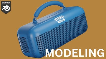 Blender Tutorial: Realistic Bluetooth Speaker Part-1