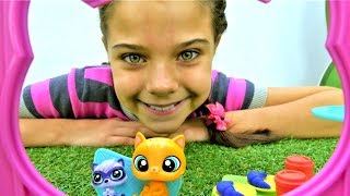 Игры для девочек LPS. Мультик Маленький зоомагазин - игрушки Игры для девочек LPS. Мультик Маленький зоомагазин - игрушки