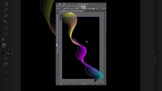 Gradient Line Effect in Illustrator| illustrator tutorial |#illustratortutorial #adobe #shortsfeed