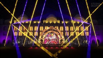 Palace Projection Mapping Show | Pre Visualization - Jaipur | For Genpact