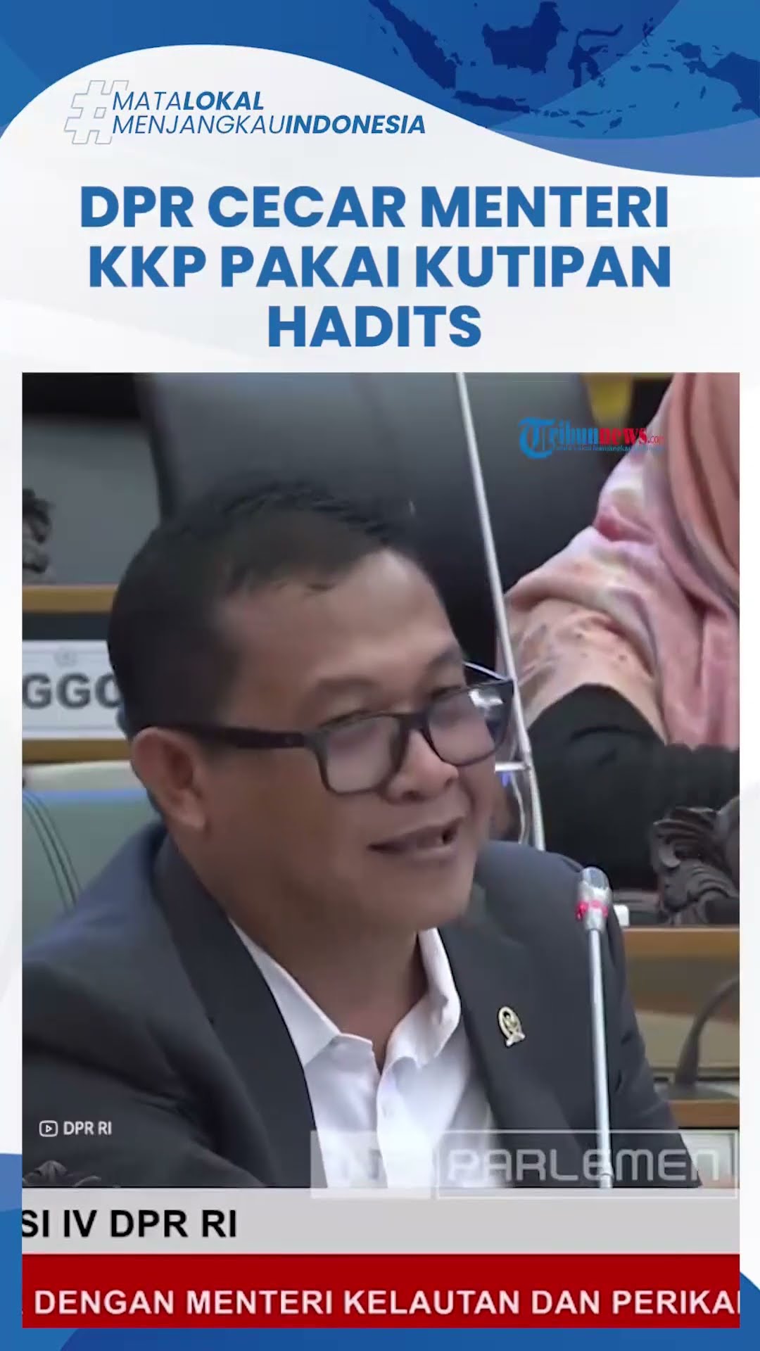 DPR Cecar Menteri KKP soal Dalang Pagar Laut Tangerang, Kutip Hadis Nabi: Sampaikan Walau Pahit