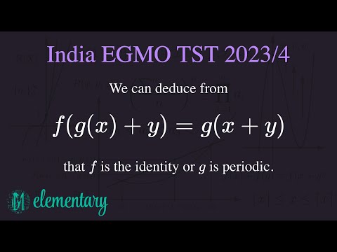 A functional equation with two functions
