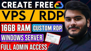 How To Create Free Window RDP With Google Cloud | Get Free VPS/RDP | Admin Access Free RDP, Free RDP