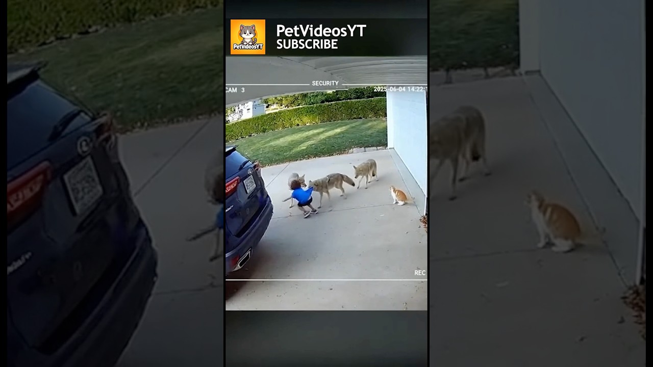 Where Are The PARENTS, “SHOCKING” Coyote Footage 😡