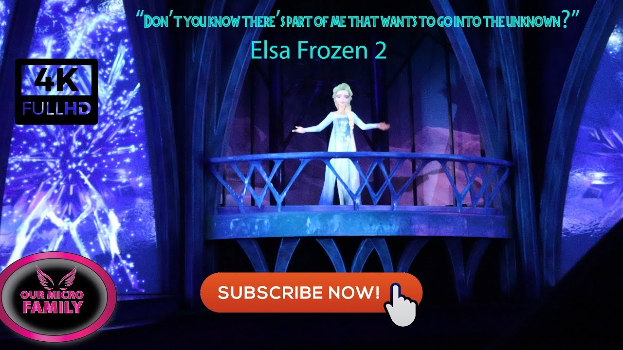 Frozen Ever After Ride в 4K с Canon 90d