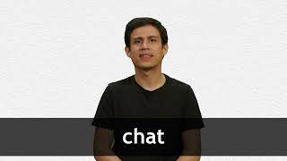 How To Pronounce Chat In Latin American Spanish