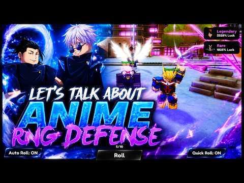 Let’s talk about Anime RNG Defense