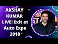Watch Akshay Kumar exit at Auto Expo 2018 #live #akshaykumar