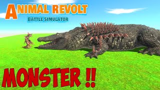 MONSTER BARU !! TAK TERKALAHKAN !! ANIMAL REVOLT BATTLE SIMULATOR !!