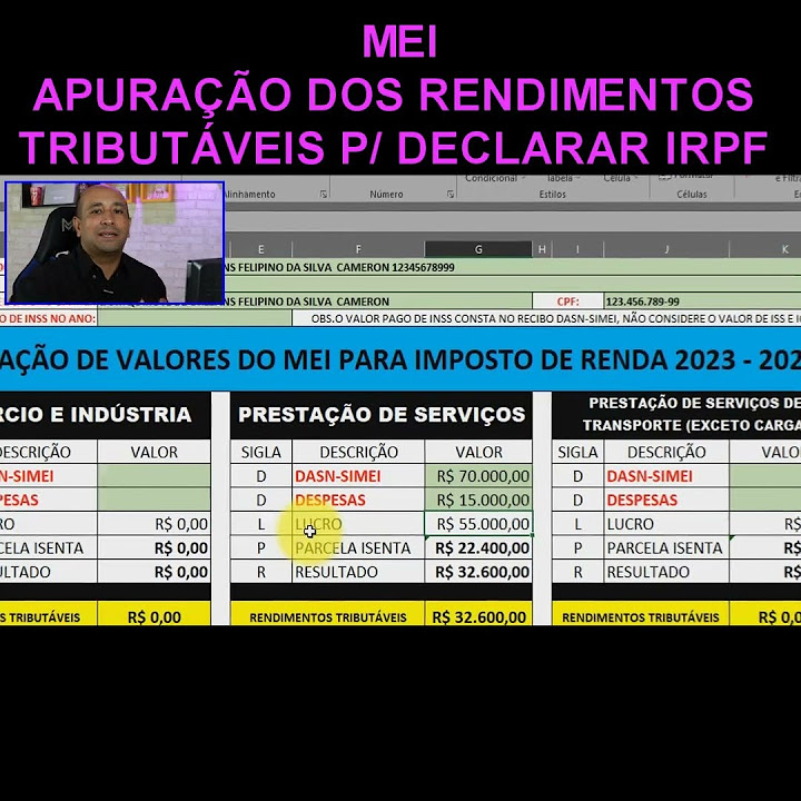 Mei como apurar seus rendimentos tribut veis e isentos para imposto