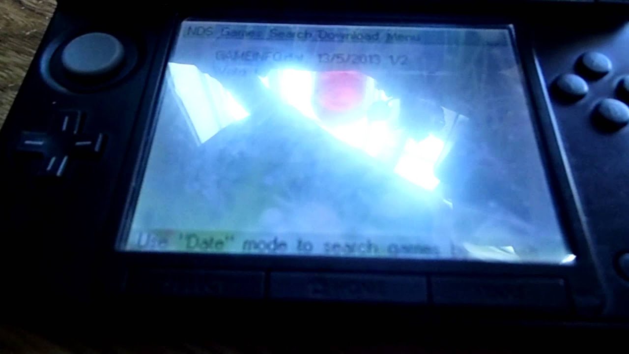 My R4i 3DS RTS Card in my 3DS XL - YouTube