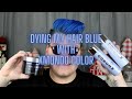 I DYED MY HAIR BLUE | XMONDO COLOR