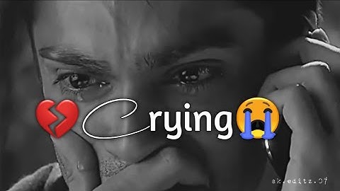 💔boy crying 😥😭 sad status | very sad whatsapp status | broken heart status | 💔 feel it sad status💔😥