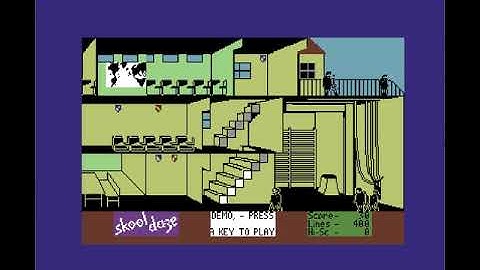 Skool Daze - Commodore 64 - Denise 1.0.3 emulator