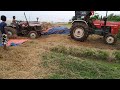 TRACTOR VIDEO| OLD  STANDARD 340 DI TRACTOR STUCK IN MUD |HELP TO NEW TRACTOR SWARAJ 855 FE 4 STAR.