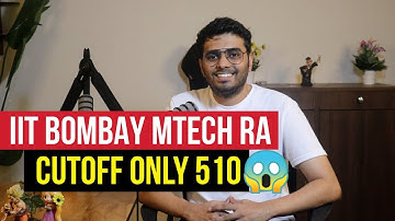 IIT Bombay MTech RA (One video Complete information🔥) on Low GATE Score