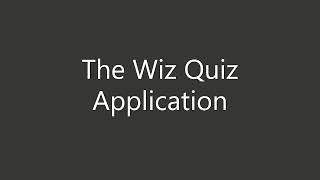 The Wiz Quiz Application screenshot 3